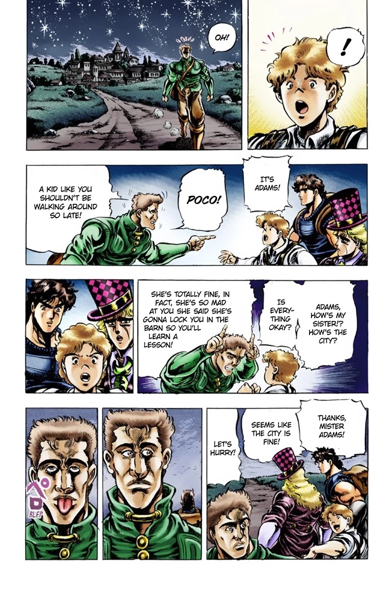 JoJo’s Bizarre Adventure Part 1 – Phantom Blood (Colored) Chapter 36 - Page 3