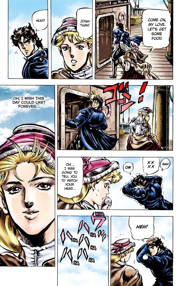 JoJo’s Bizarre Adventure Part 1 – Phantom Blood (Colored) Chapter 42 - Page 5