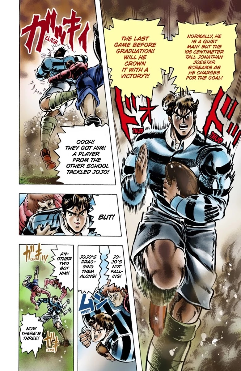 JoJo’s Bizarre Adventure Part 1 – Phantom Blood (Colored) Chapter 6 - Page 3