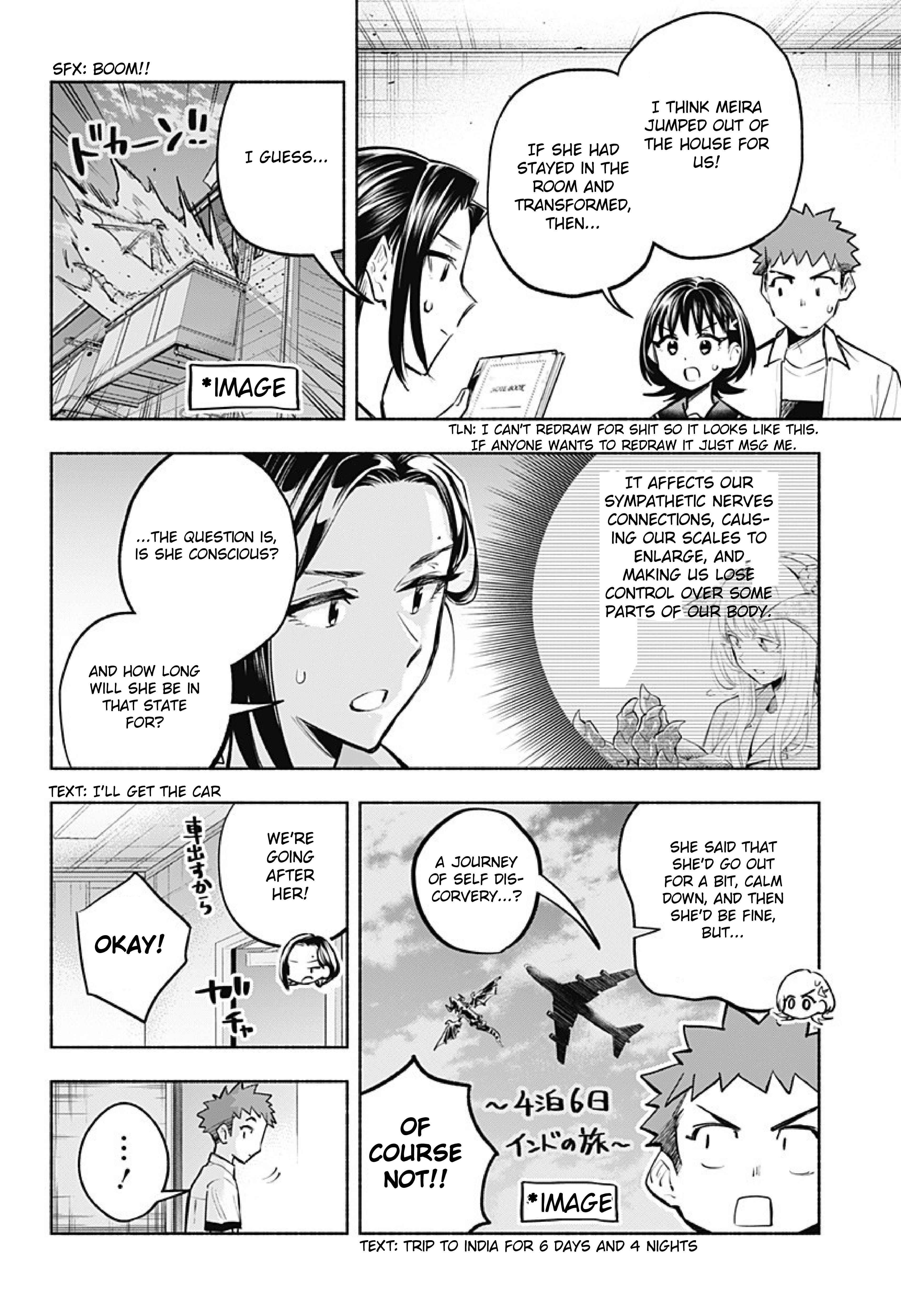 That Dragon (Exchange) Student Stands Out More Than Me Chapter 14 - Page 2