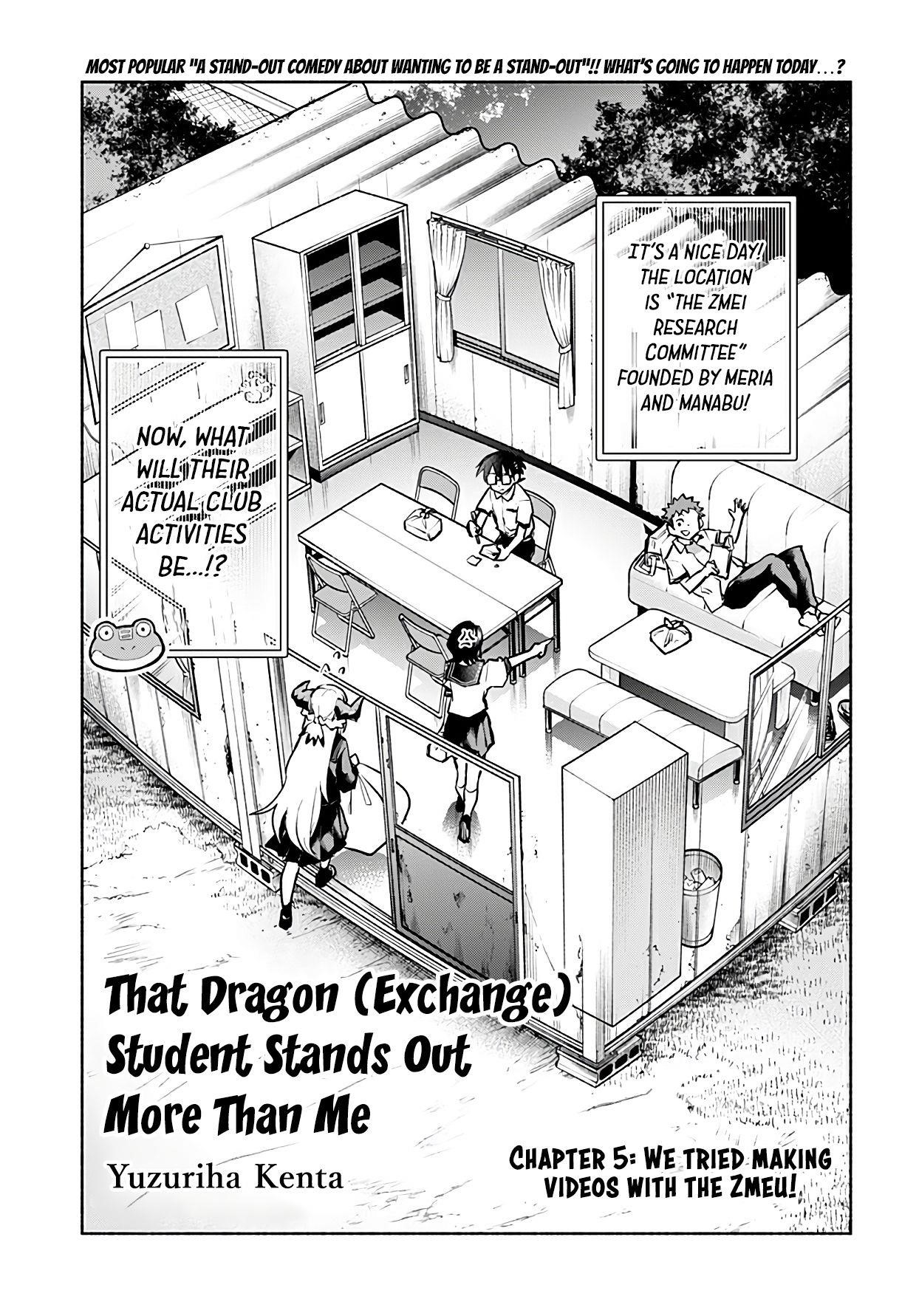 That Dragon (Exchange) Student Stands Out More Than Me Chapter 5 - Page 1