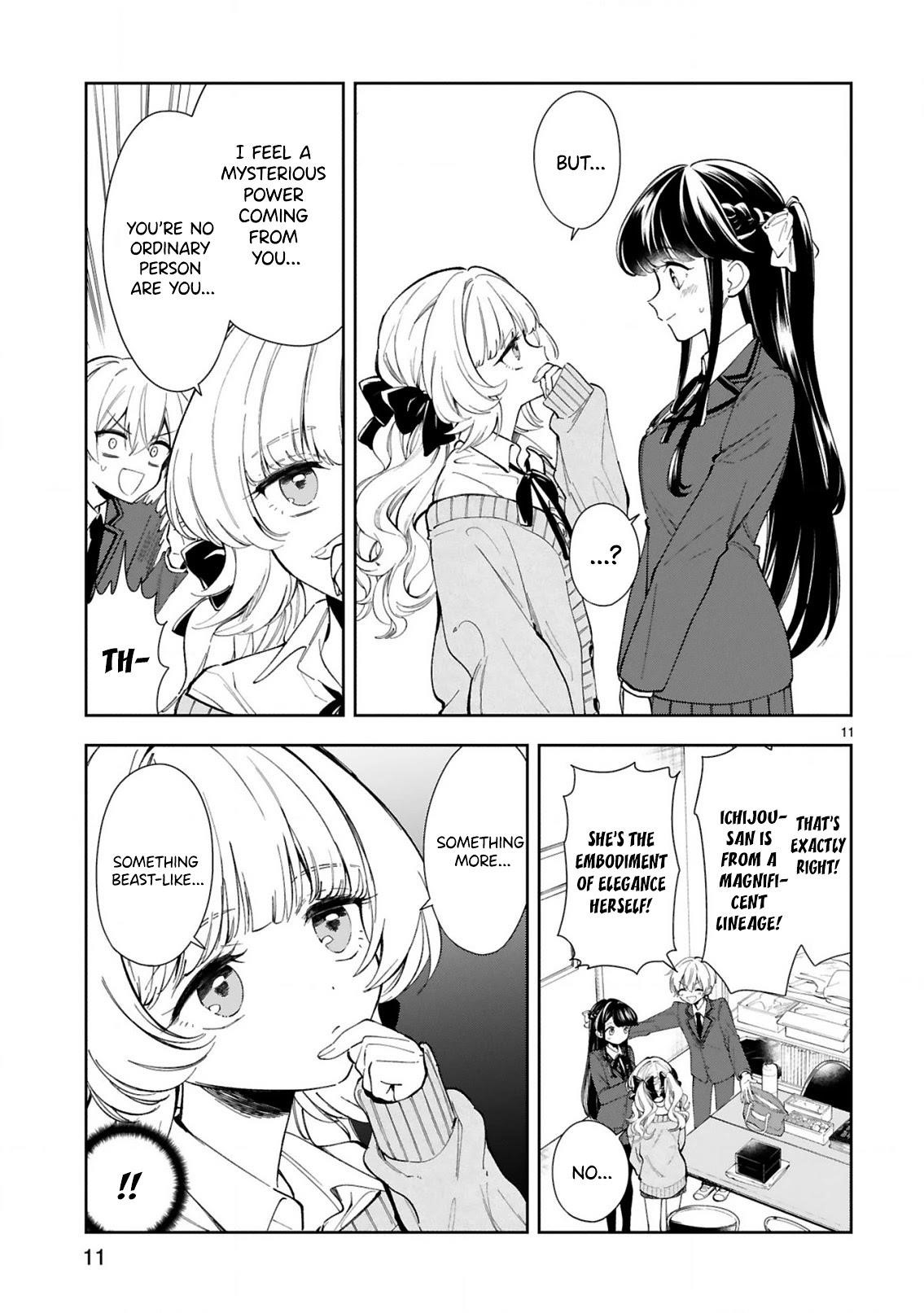Ichijou-San Wa Kao Ni Deyasui Chapter 4 - Page 11
