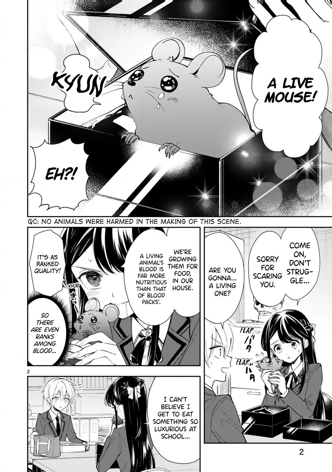 Ichijou-San Wa Kao Ni Deyasui Chapter 4 - Page 2