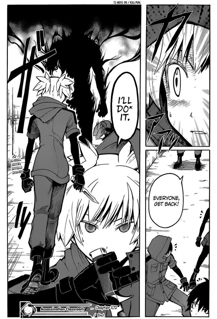 Ansatsu Kyoushitsu Chapter 102 - Page 19