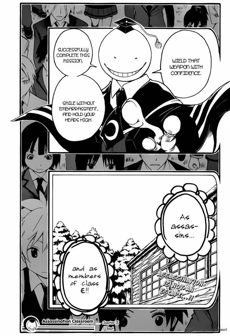 Ansatsu Kyoushitsu Chapter 13 - Page 20