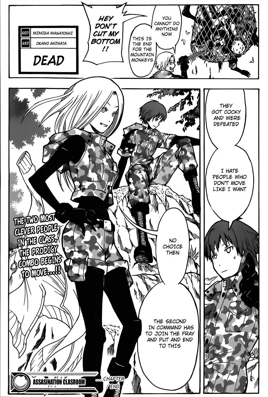 Ansatsu Kyoushitsu Chapter 145 - Page 21