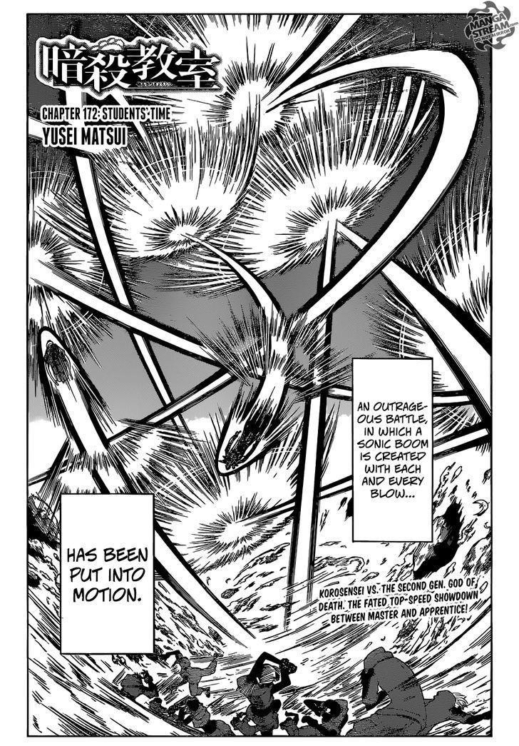 Ansatsu Kyoushitsu Chapter 172 - Page 1