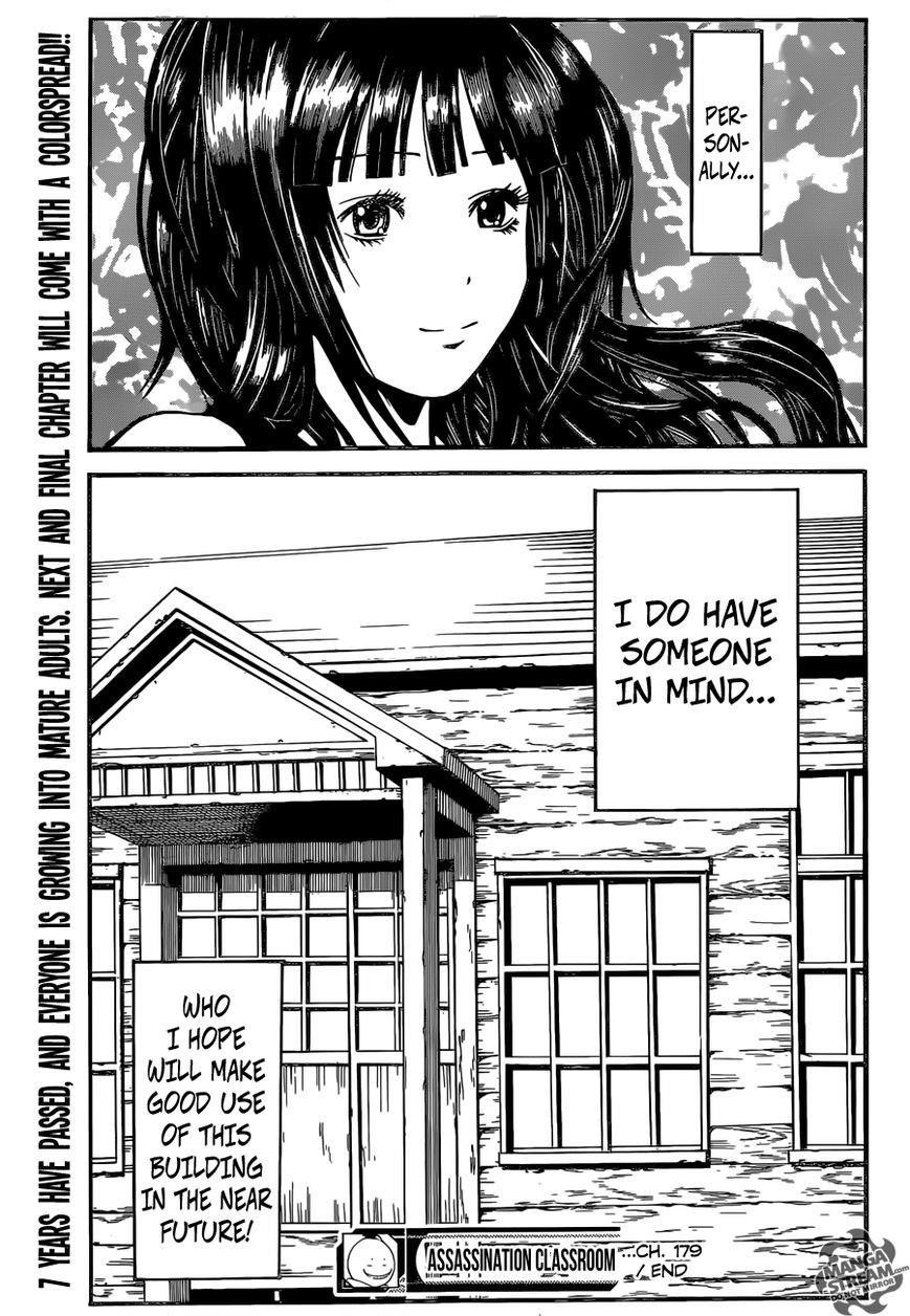 Ansatsu Kyoushitsu Chapter 179 - Page 22