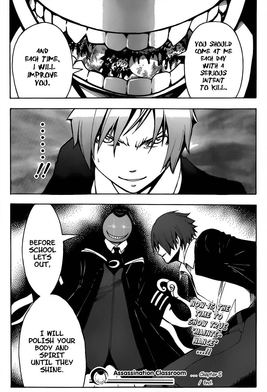 Ansatsu Kyoushitsu Chapter 5 - Page 22