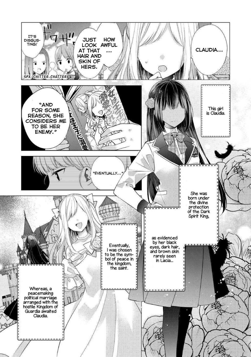 I’m Not a Villainess!! Just Because I Can Control Darkness Doesn’t Mean I’m a Bad Person! Chapter 1 - Page 3