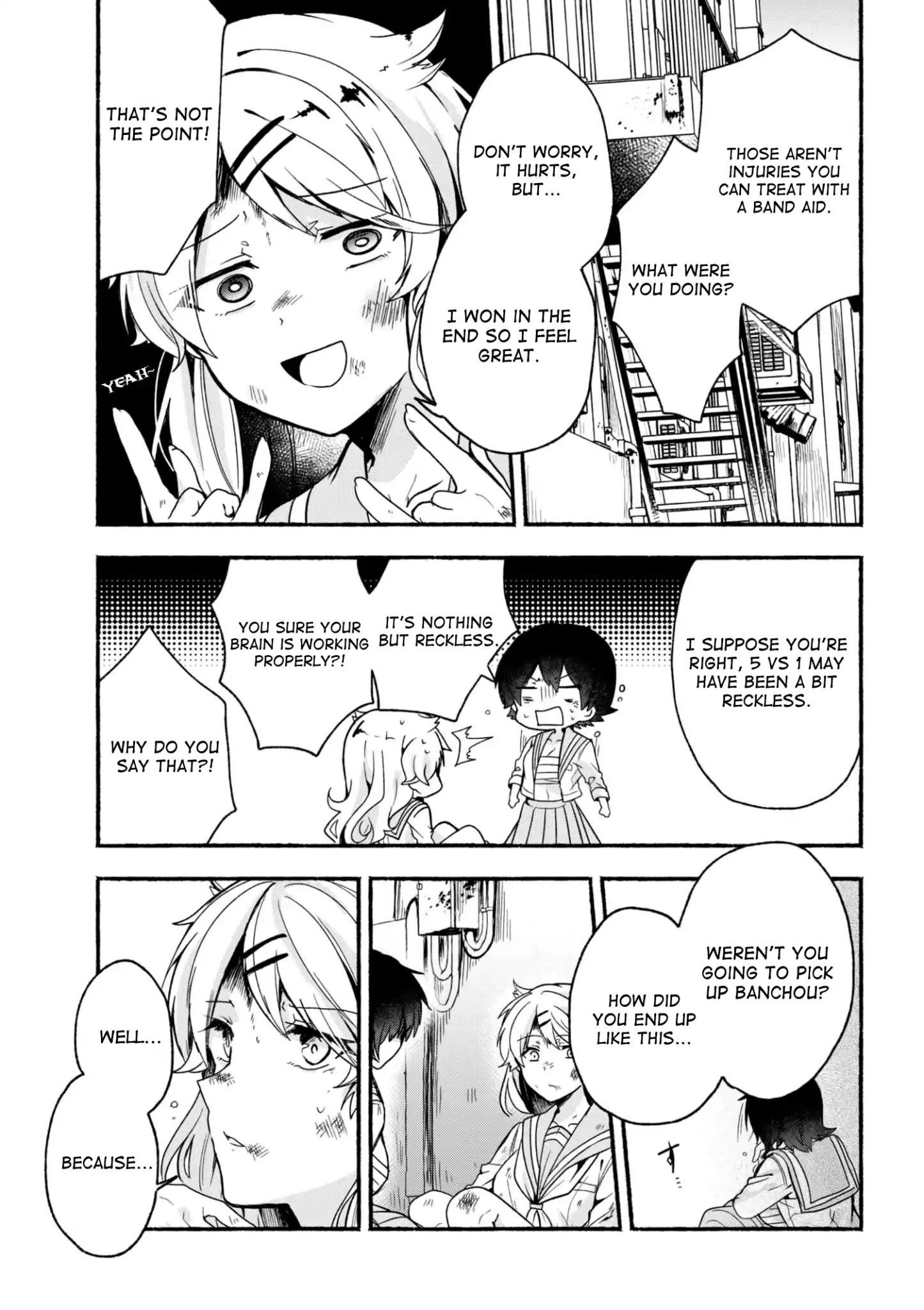 Pashiri Na Boku To Koi Suru Banchou-San Chapter 14 - Page 9