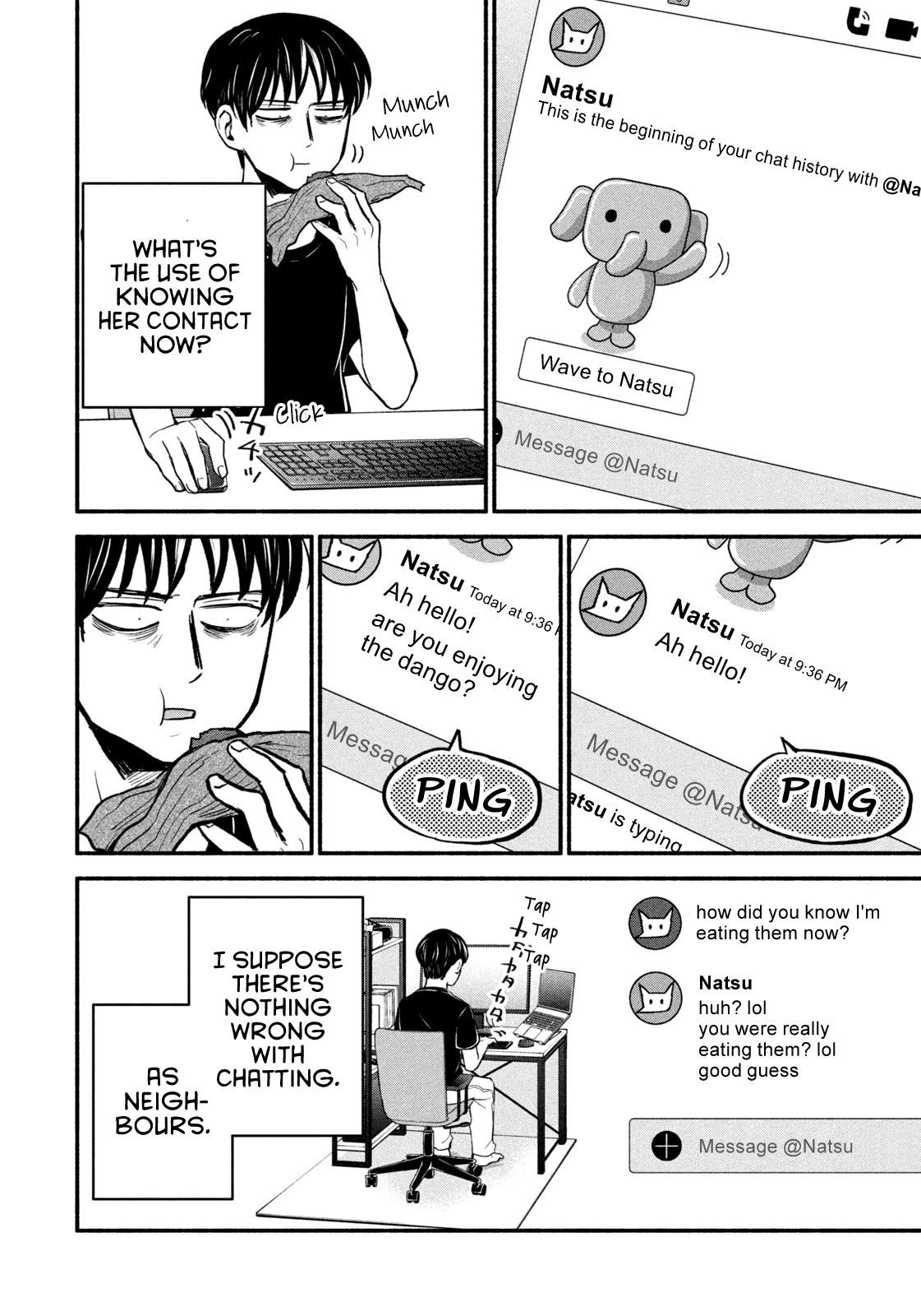 Telework Yotabanashi Chapter 5 - Page 8