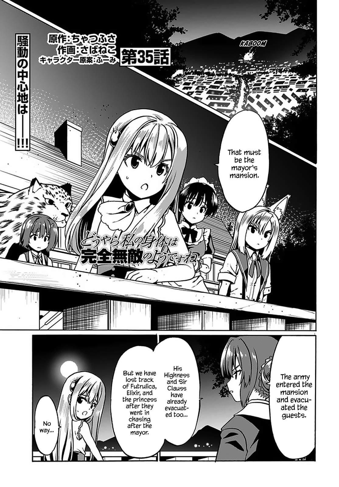 It Seems My Body Is Completely Invincible Chapter 35 - Page 1