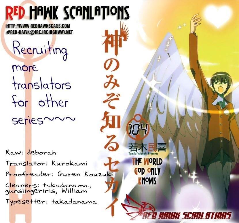 The World God Only Knows Chapter 104 - Page 1