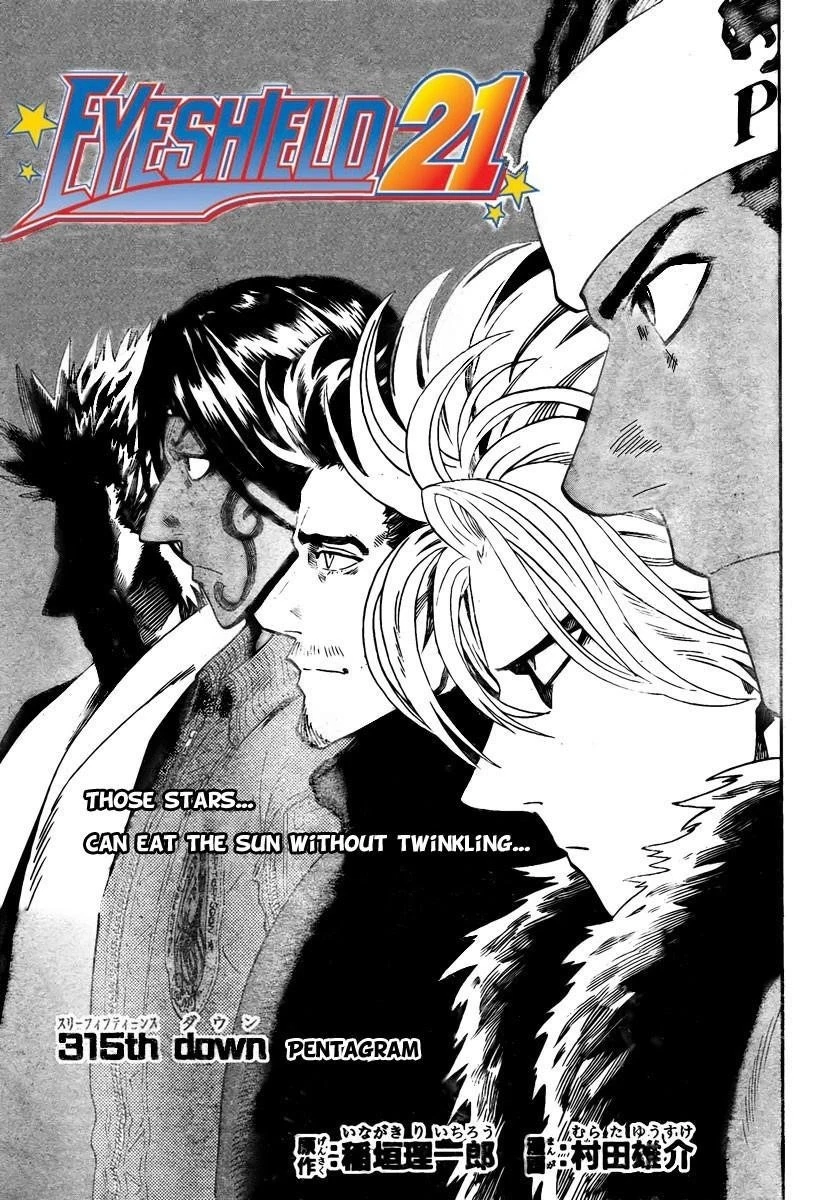 Eyeshield 21 Chapter 315 - Page 1