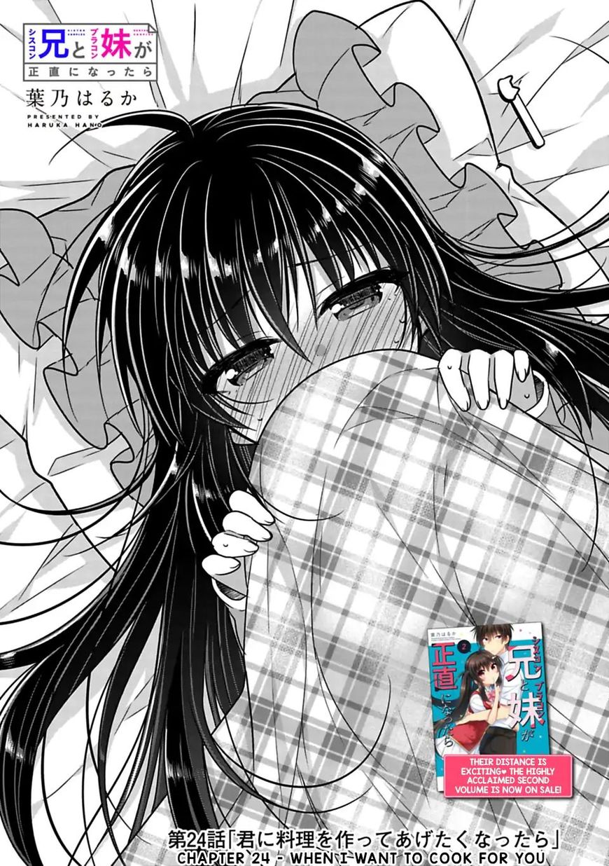 SISCON ANI TO BROCON IMOUTO GA SHOUJIKI NI NATTARA Chapter 24 - Page 2
