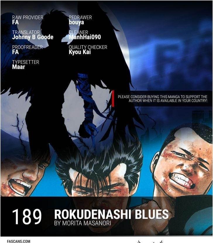Rokudenashi Blues Chapter 189 - Page 1