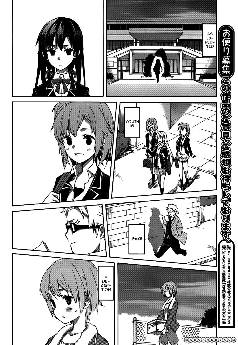 My Youth Romantic Comedy Is Wrong as I Expected Chapter 1 - Page 49