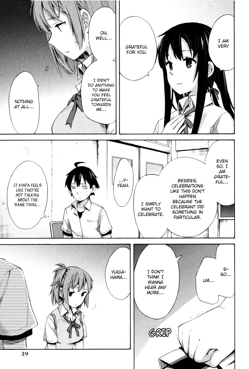 My Youth Romantic Comedy Is Wrong as I Expected Chapter 13 - Page 20