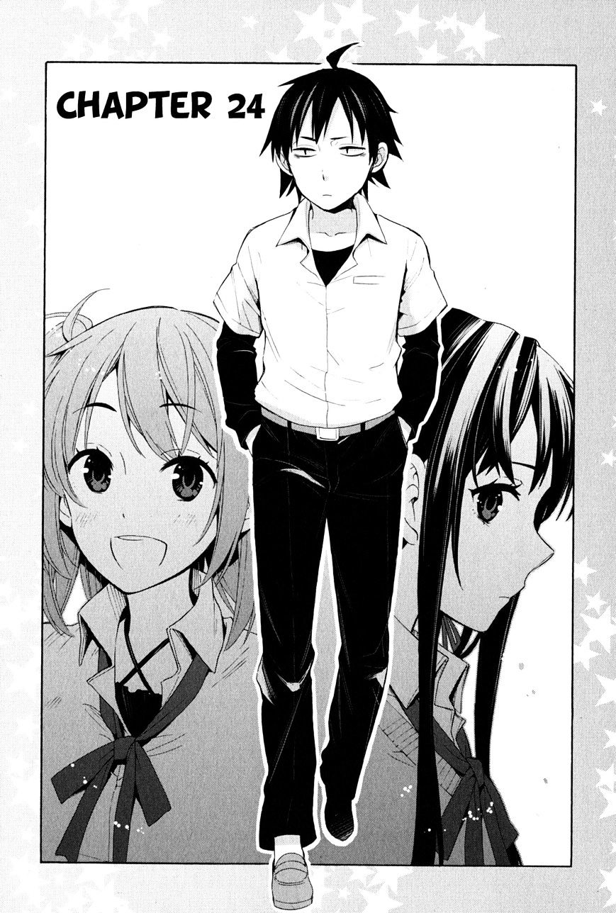 My Youth Romantic Comedy Is Wrong as I Expected Chapter 24 - Page 1