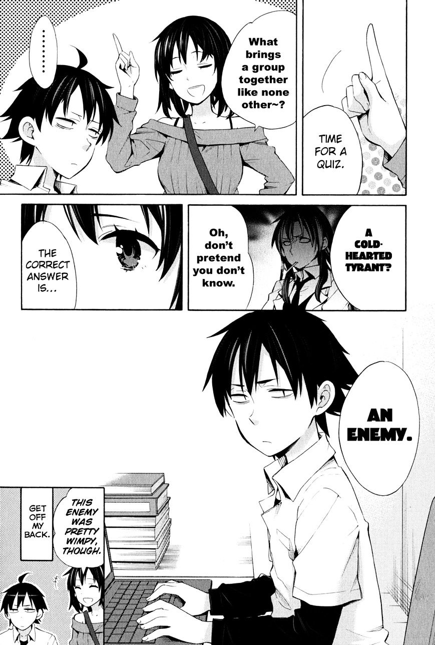 My Youth Romantic Comedy Is Wrong as I Expected Chapter 24 - Page 7