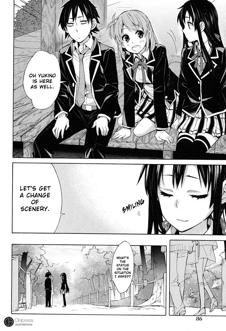 My Youth Romantic Comedy Is Wrong as I Expected Chapter 28 - Page 22