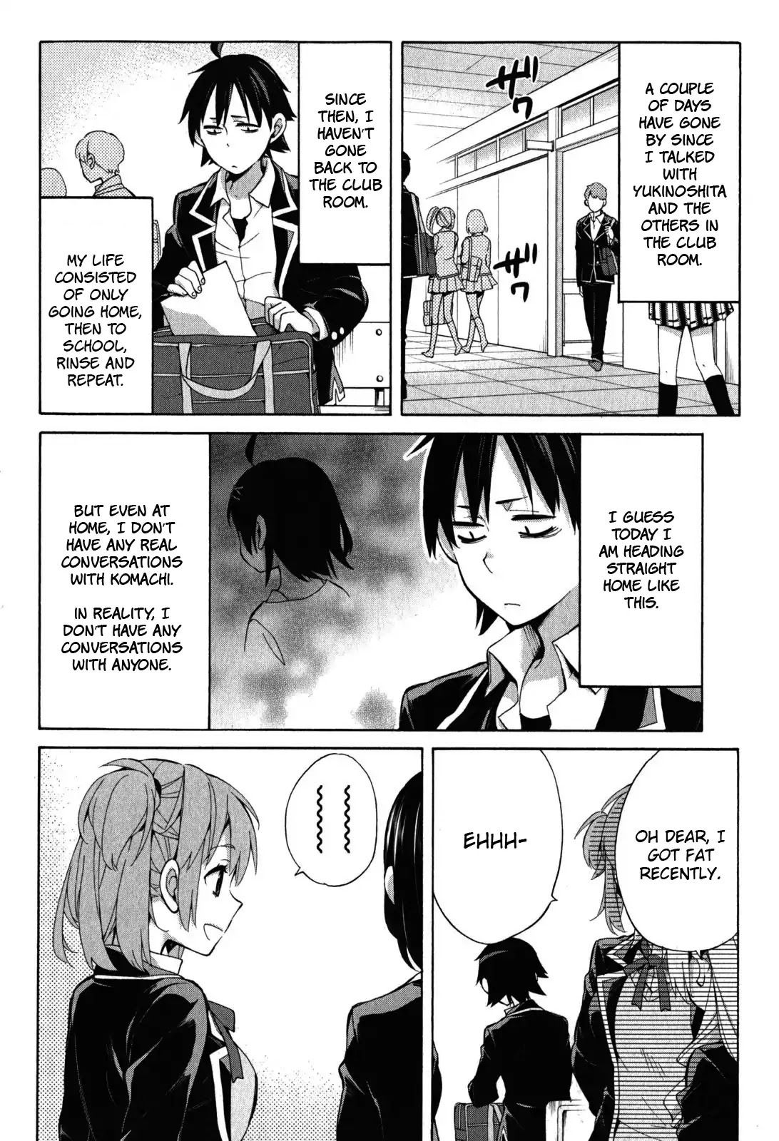 My Youth Romantic Comedy Is Wrong as I Expected Chapter 32 - Page 3