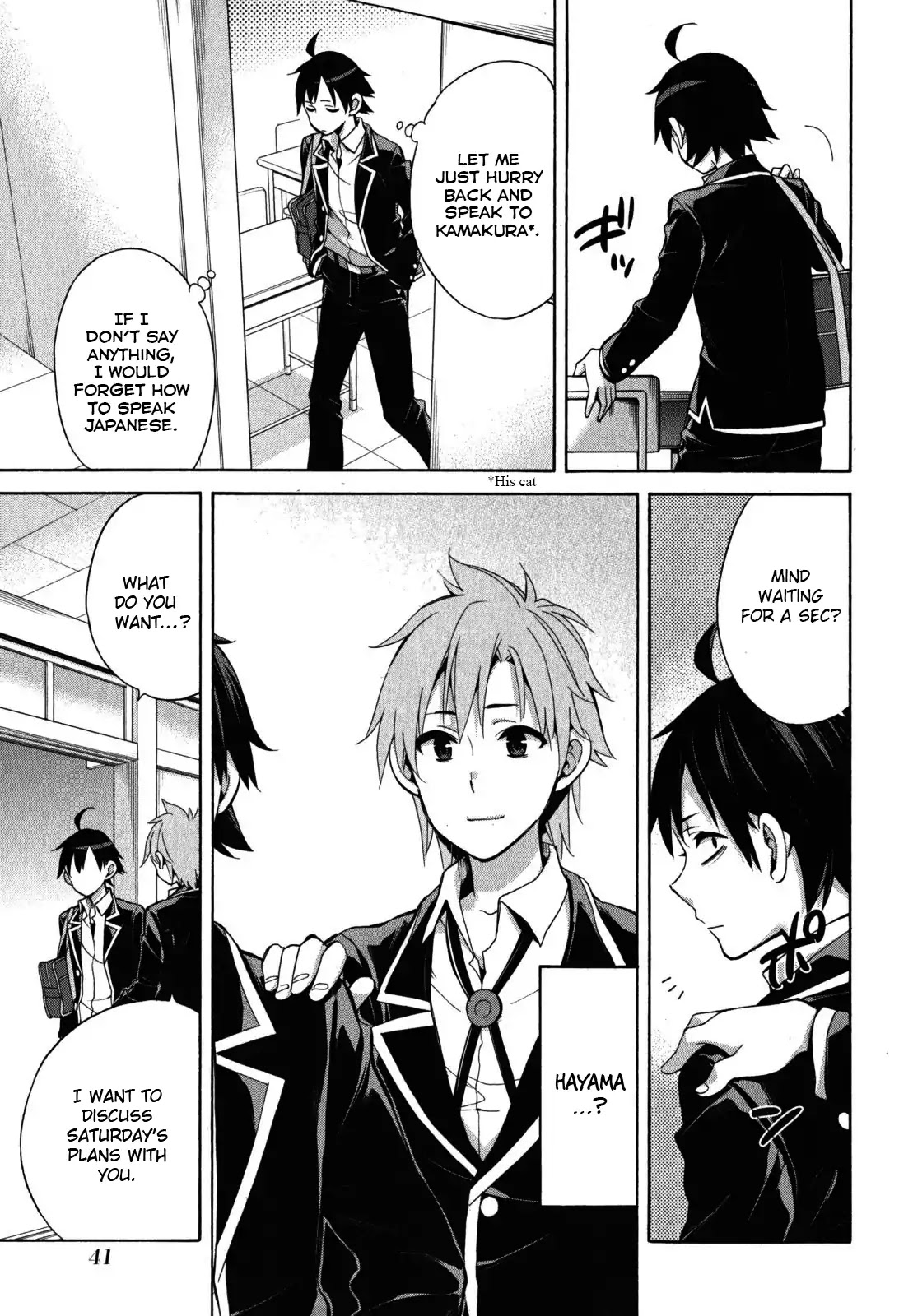 My Youth Romantic Comedy Is Wrong as I Expected Chapter 32 - Page 4