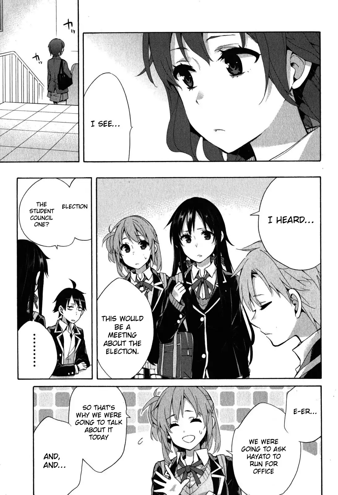 My Youth Romantic Comedy Is Wrong as I Expected Chapter 32 - Page 40