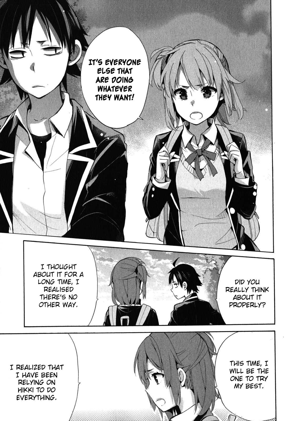 My Youth Romantic Comedy Is Wrong as I Expected Chapter 33 - Page 17