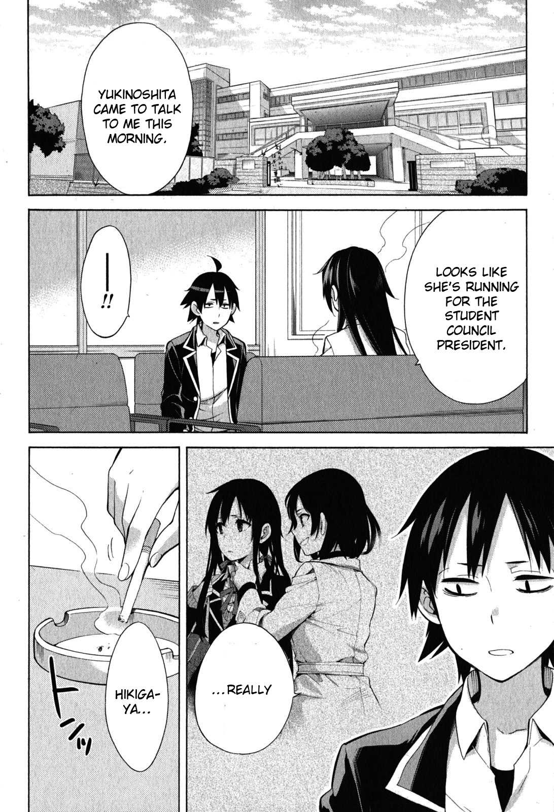 My Youth Romantic Comedy Is Wrong as I Expected Chapter 33 - Page 3