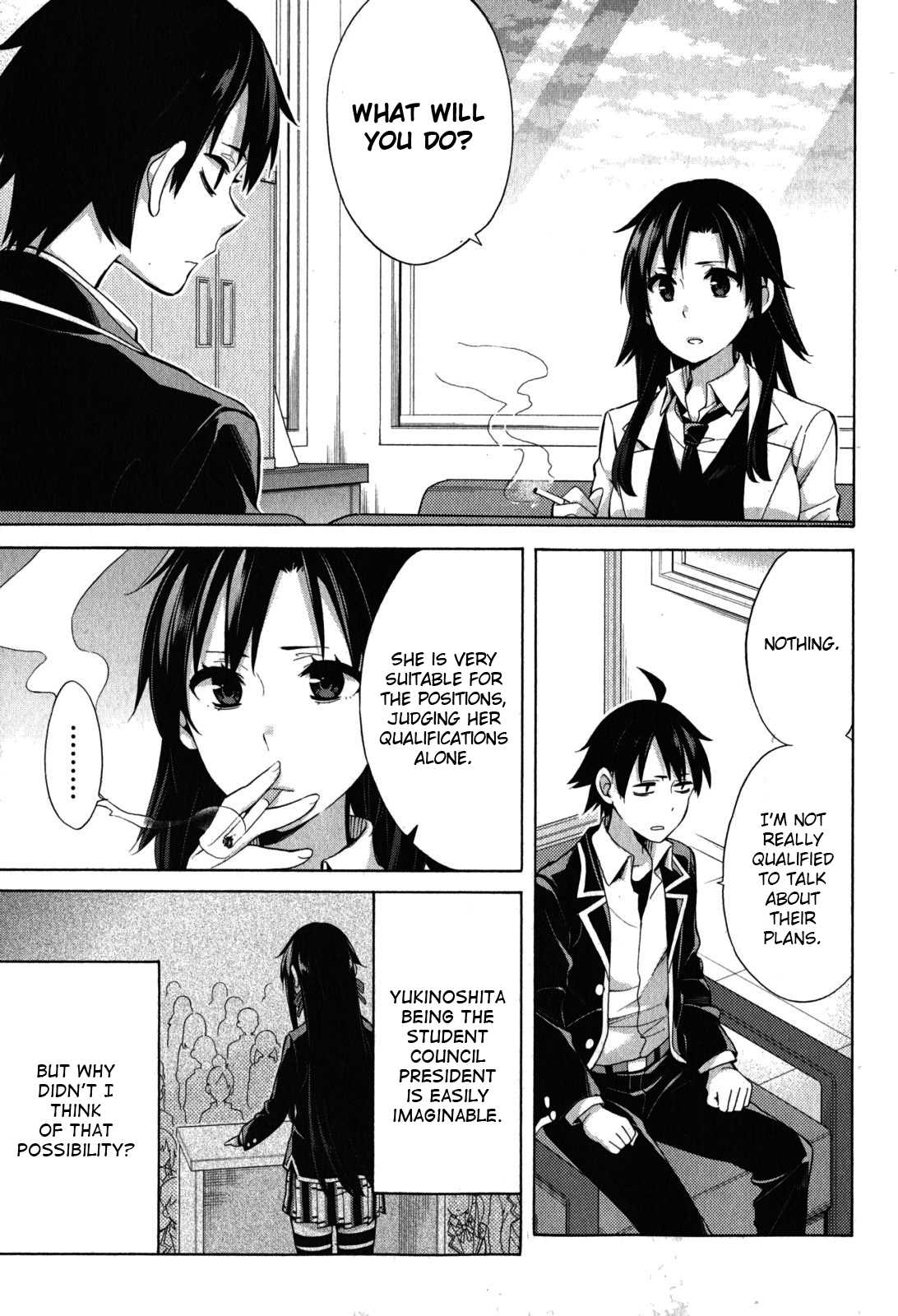 My Youth Romantic Comedy Is Wrong as I Expected Chapter 33 - Page 4