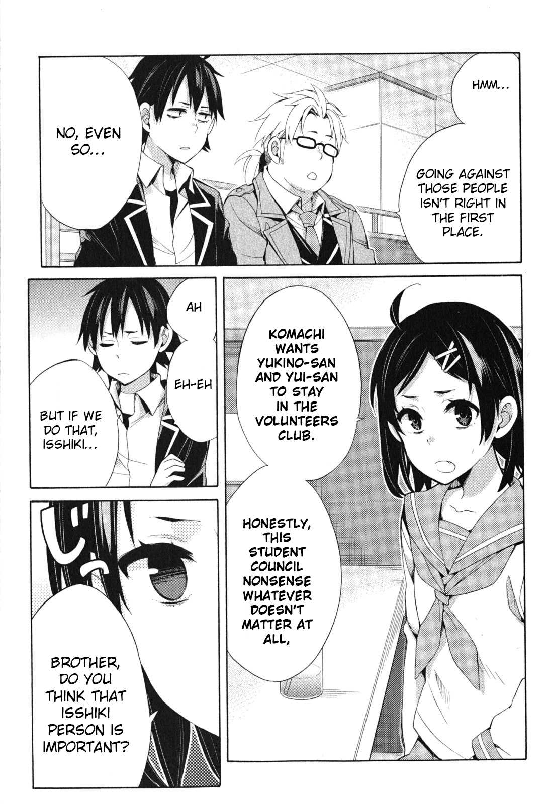 My Youth Romantic Comedy Is Wrong as I Expected Chapter 33 - Page 51