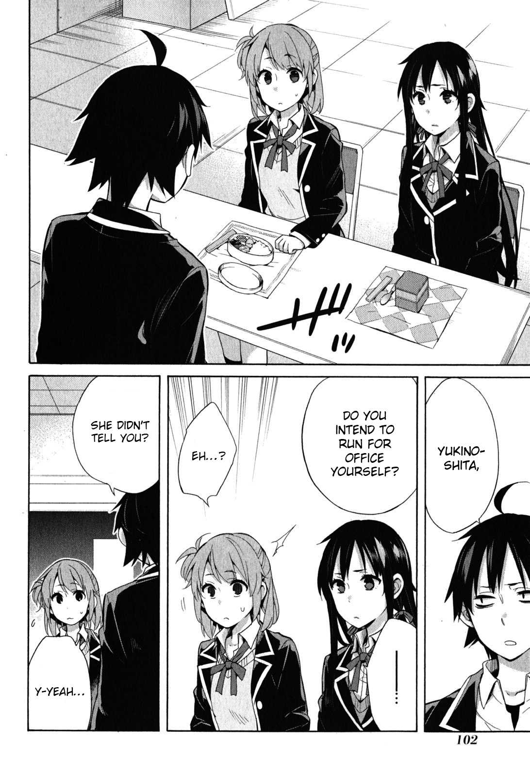 My Youth Romantic Comedy Is Wrong as I Expected Chapter 33 - Page 7