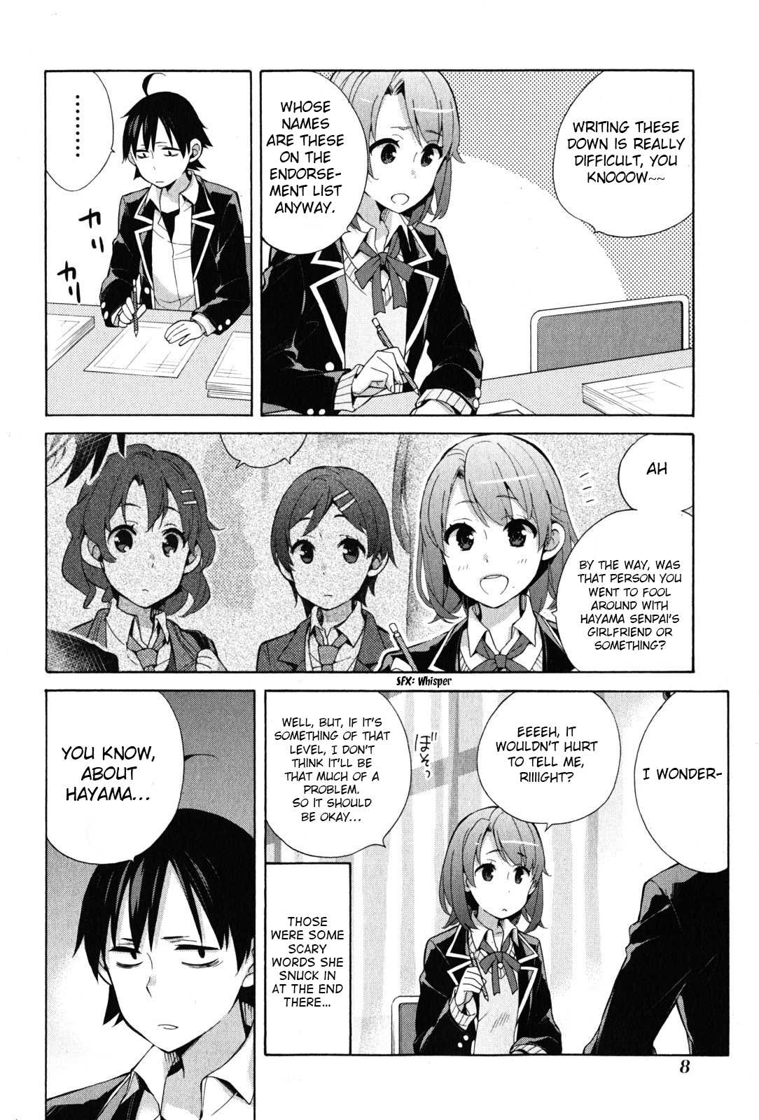 My Youth Romantic Comedy Is Wrong as I Expected Chapter 34 - Page 11
