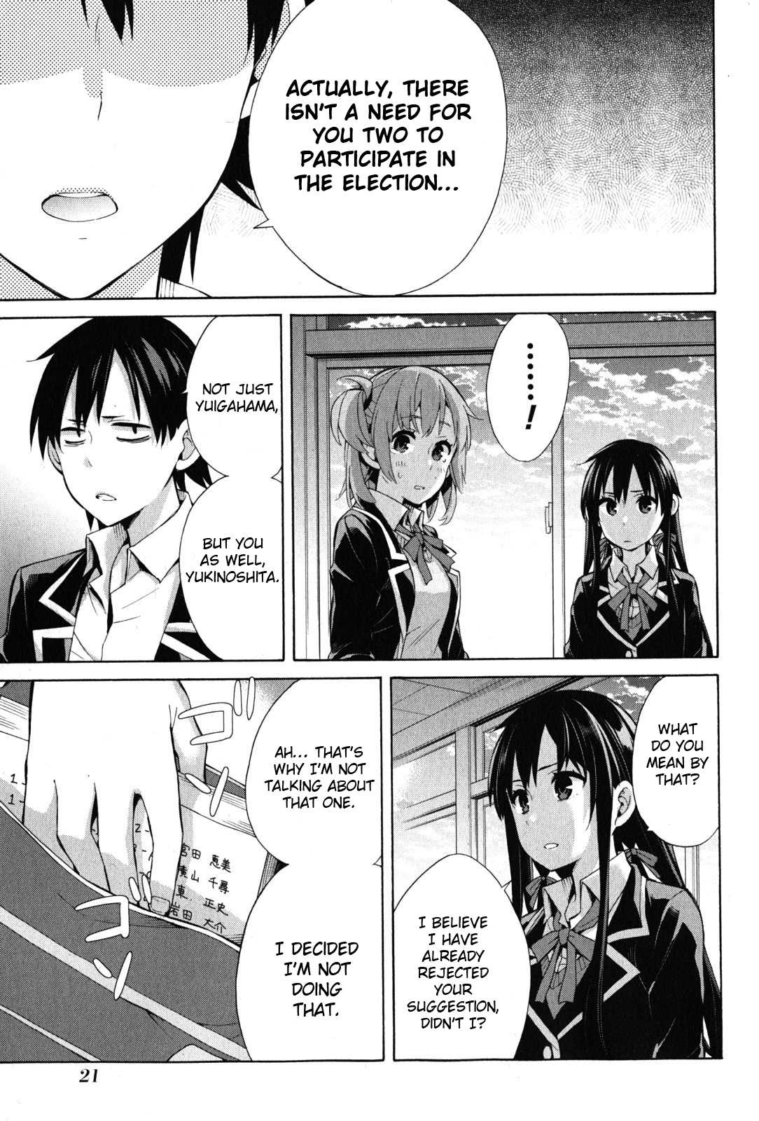 My Youth Romantic Comedy Is Wrong as I Expected Chapter 34 - Page 24