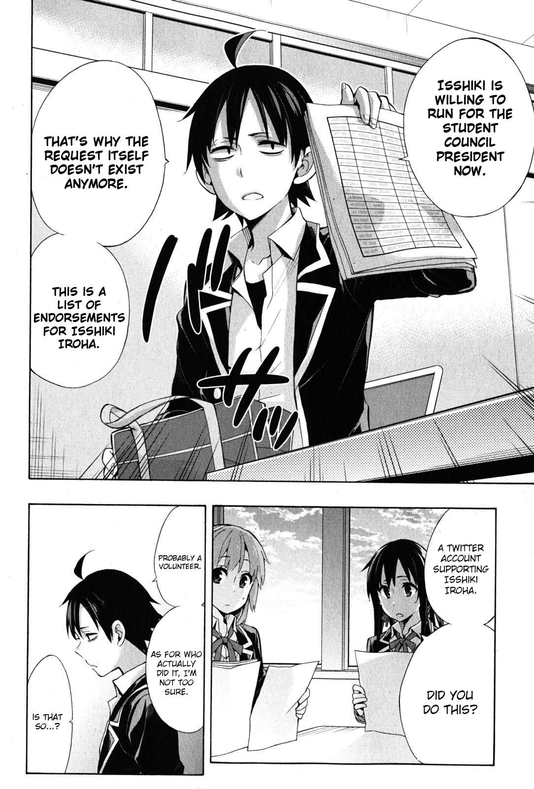 My Youth Romantic Comedy Is Wrong as I Expected Chapter 34 - Page 25