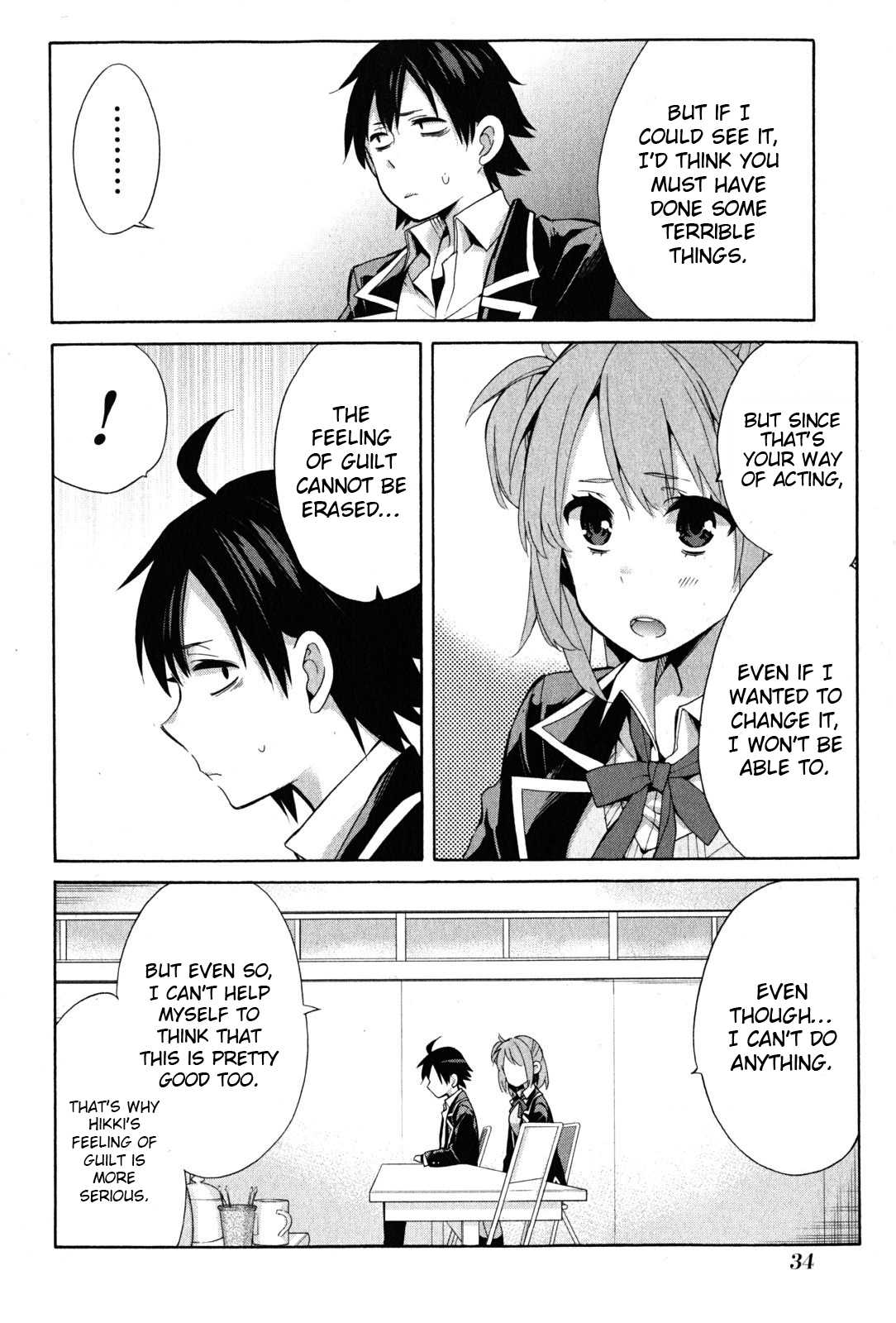 My Youth Romantic Comedy Is Wrong as I Expected Chapter 34 - Page 37