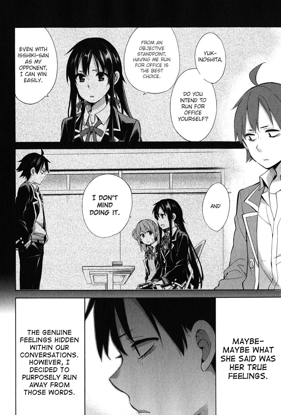 My Youth Romantic Comedy Is Wrong as I Expected Chapter 34 - Page 39