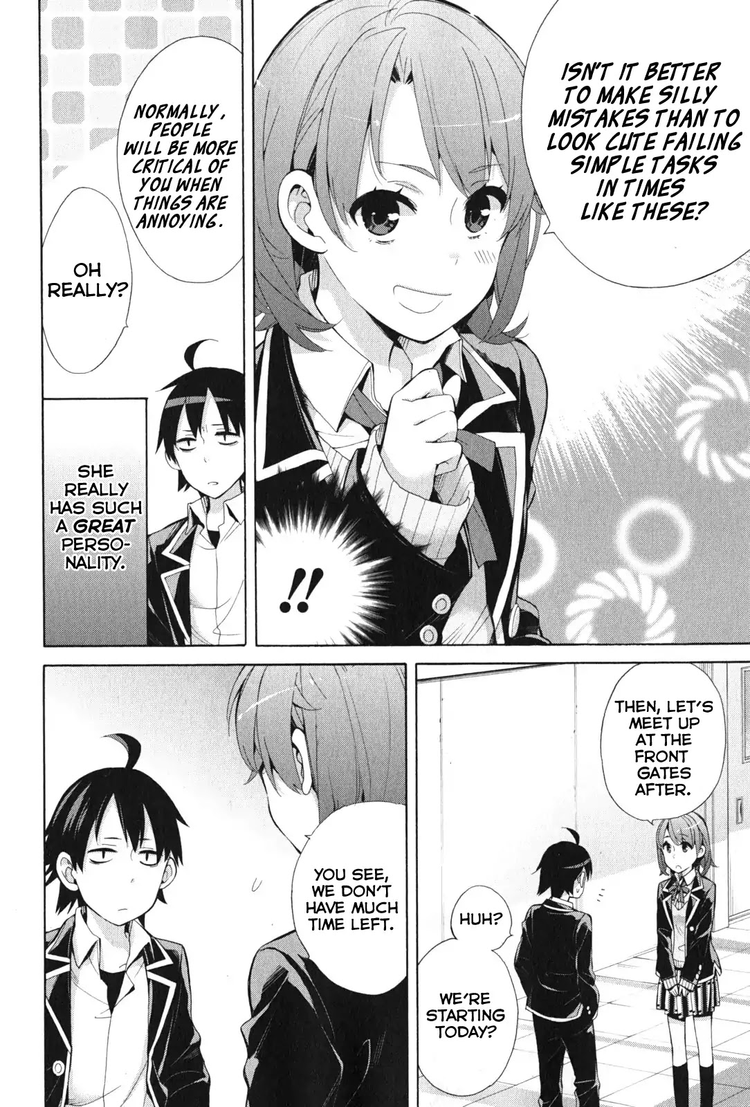 My Youth Romantic Comedy Is Wrong as I Expected Chapter 35 - Page 26