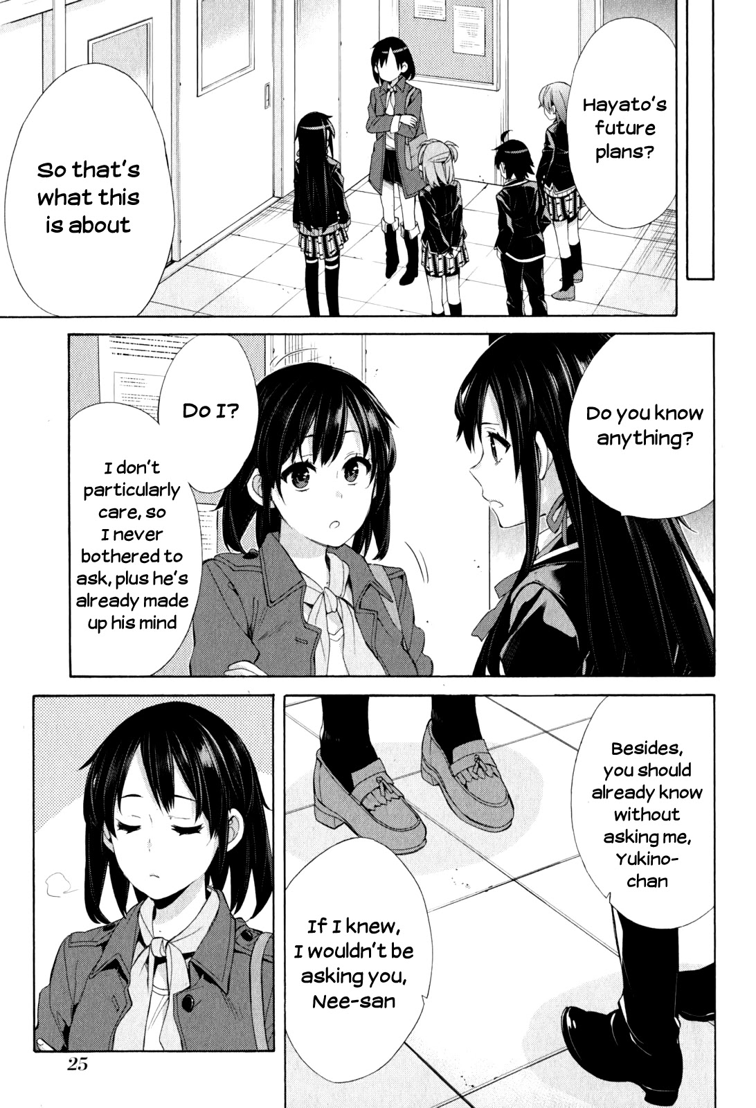 My Youth Romantic Comedy Is Wrong as I Expected Chapter 49 - Page 27