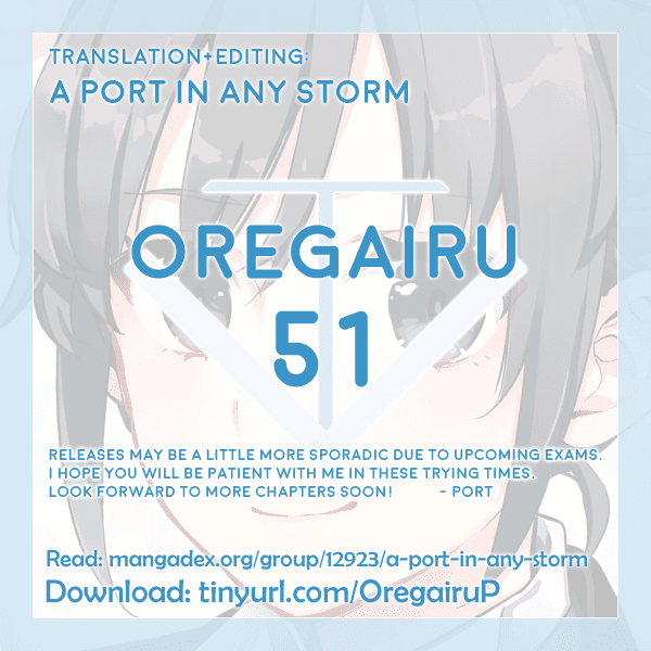 My Youth Romantic Comedy Is Wrong as I Expected Chapter 51 - Page 32