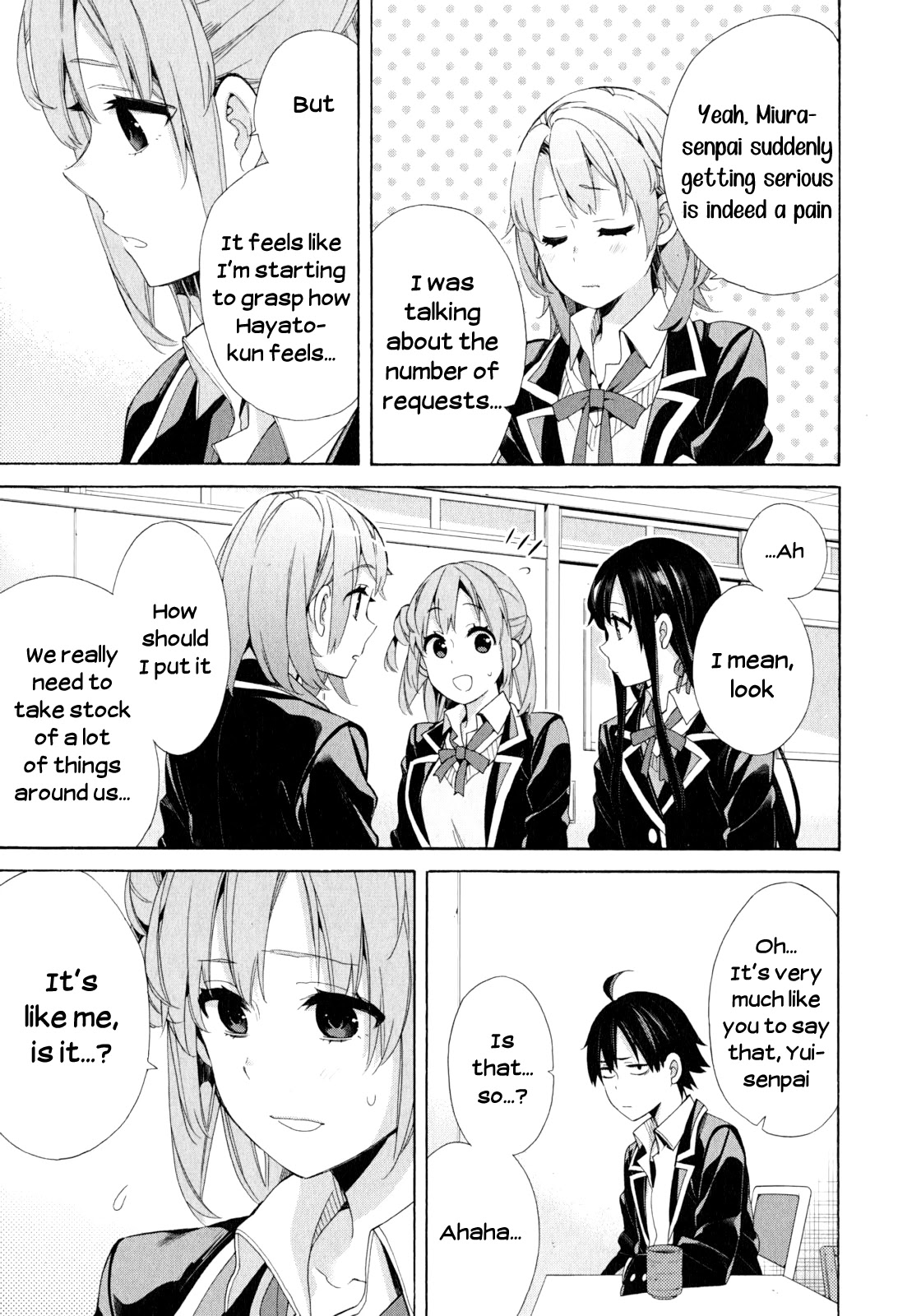 My Youth Romantic Comedy Is Wrong as I Expected Chapter 53 - Page 11