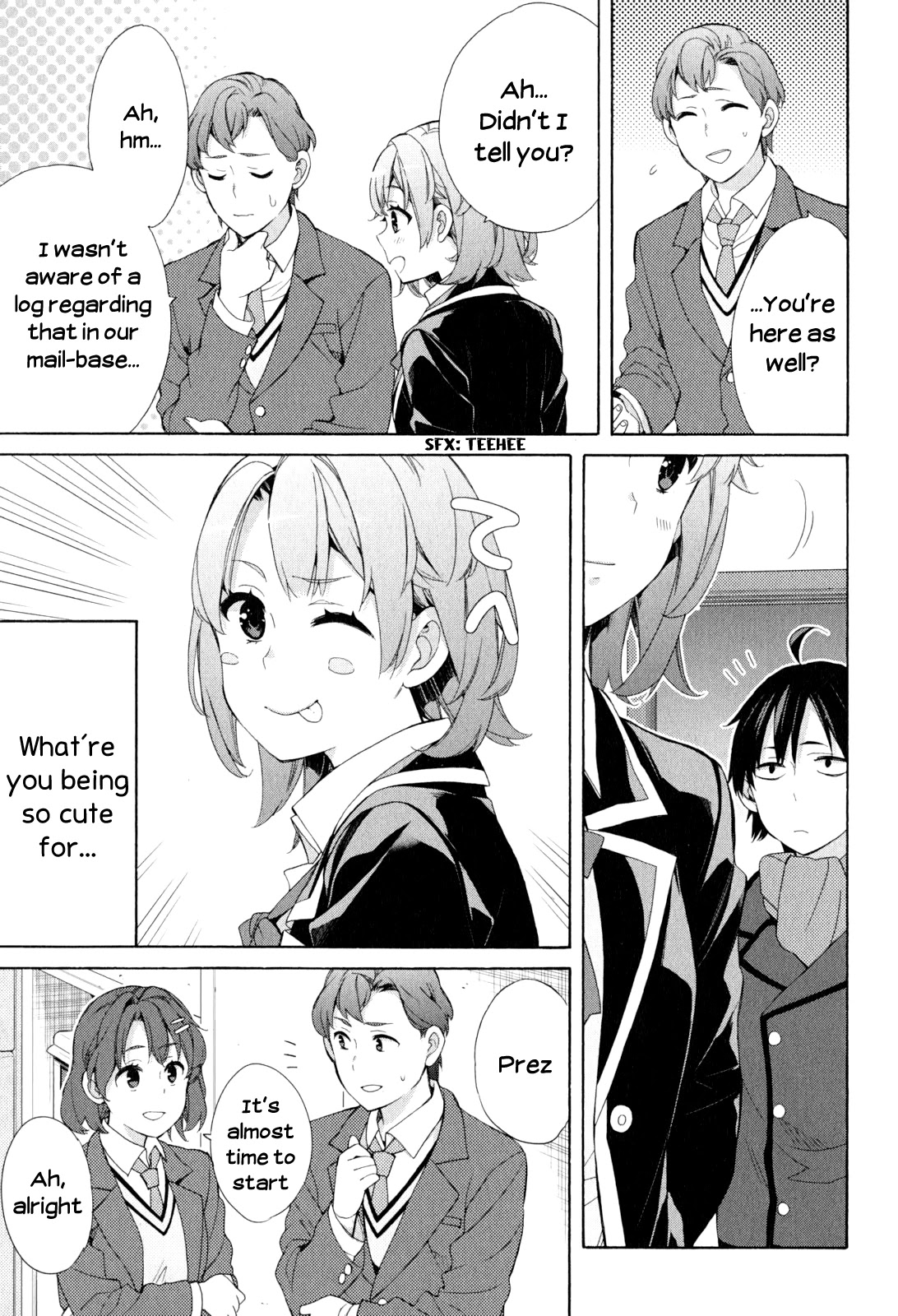 My Youth Romantic Comedy Is Wrong as I Expected Chapter 53 - Page 19