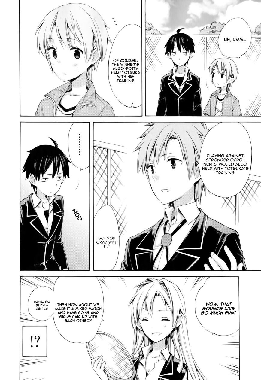 My Youth Romantic Comedy Is Wrong as I Expected Chapter 6 - Page 9