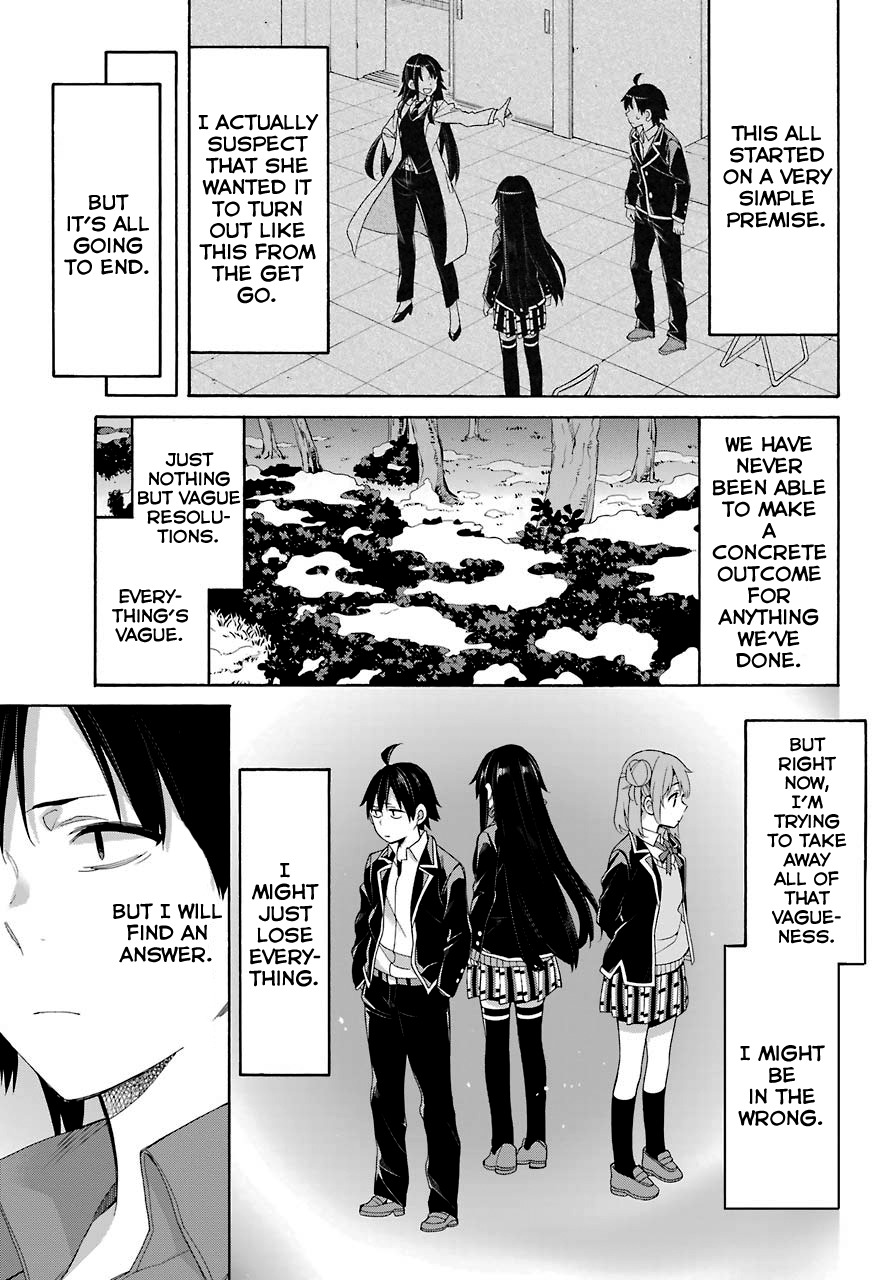 My Youth Romantic Comedy Is Wrong as I Expected Chapter 60 - Page 20