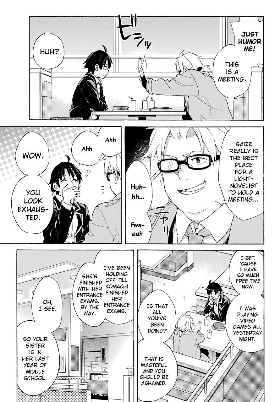 My Youth Romantic Comedy Is Wrong as I Expected Chapter 67 - Page 13