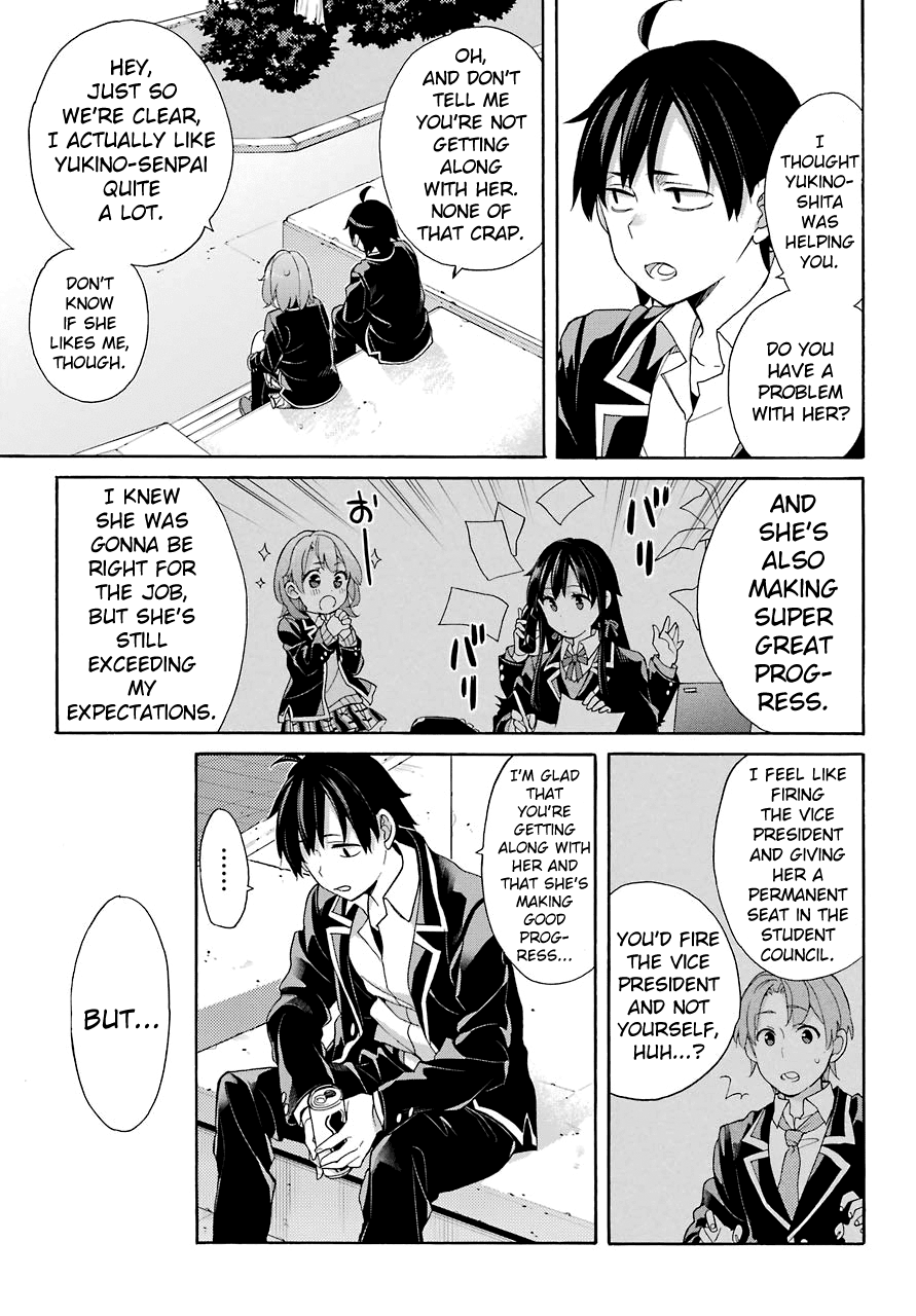 My Youth Romantic Comedy Is Wrong as I Expected Chapter 68 - Page 11