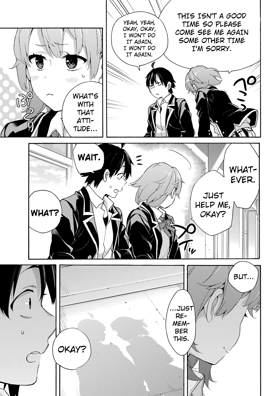 My Youth Romantic Comedy Is Wrong as I Expected Chapter 68 - Page 19