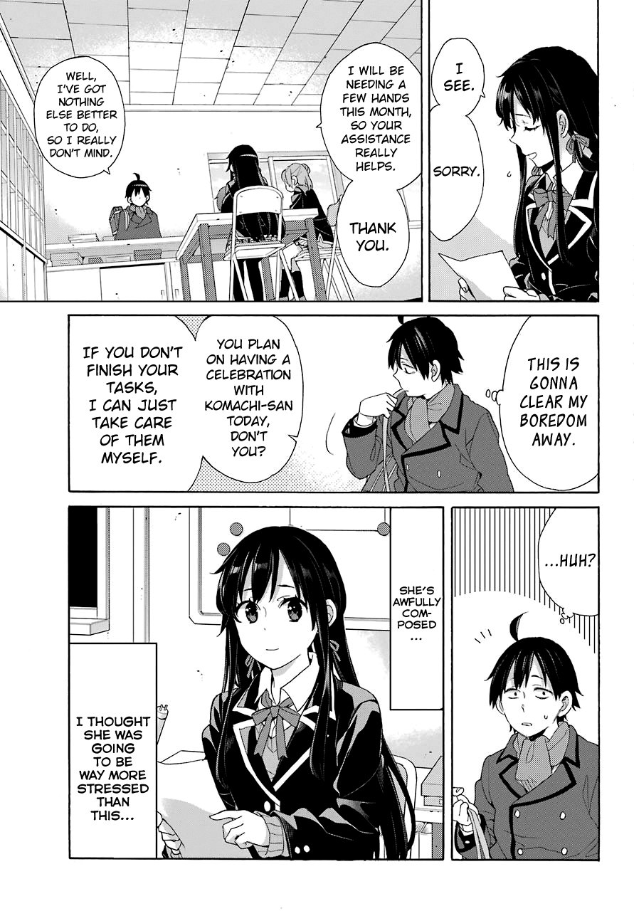 My Youth Romantic Comedy Is Wrong as I Expected Chapter 68 - Page 24